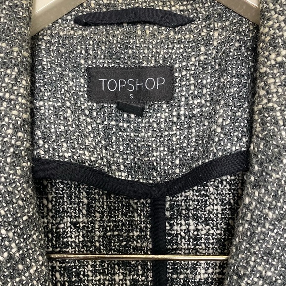 Topshop single-breasted coat - Picture 3 of 6